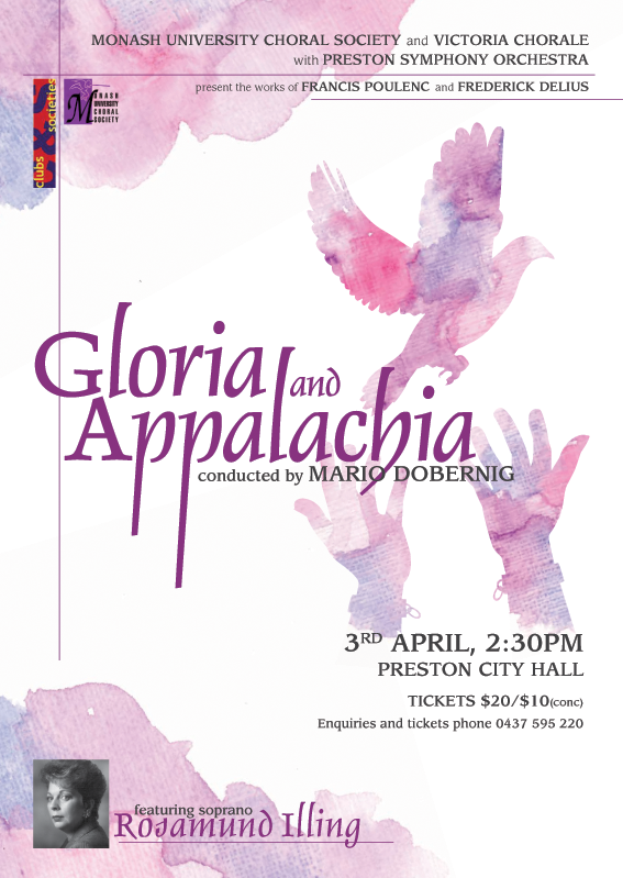 April Concert Poster